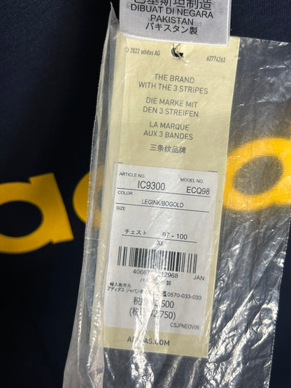 Adidas Big Logo Round Neck Blue - XL