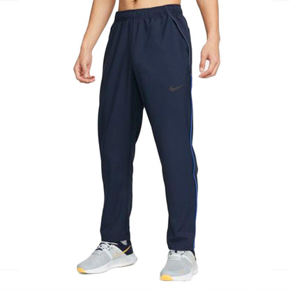 NIKE DRI-FIT MENS WOVEN TEAM TRAINING PANTS NAVY