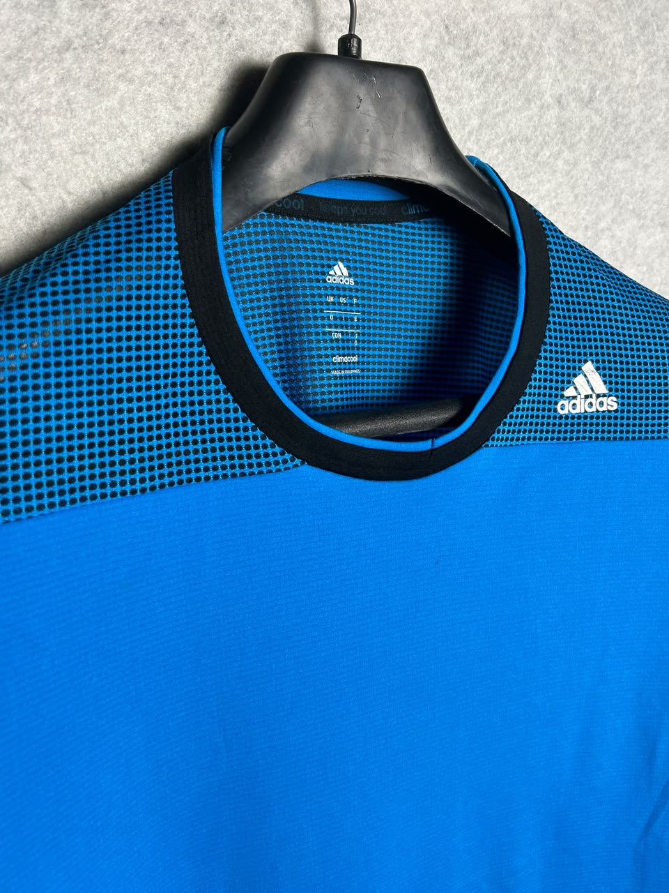 Adidas Climacool Blue Round Neck - Large