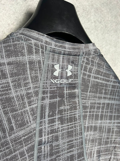 Under Armour Grey Full Sleeves V Neck - Medium