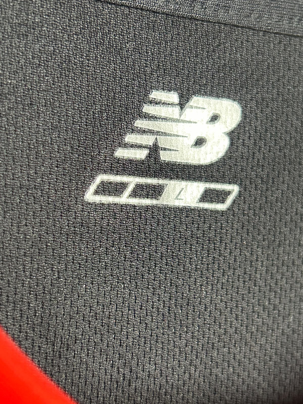 New Balance Big Logo Excellent Made In Shonan Red Round Neck - Large