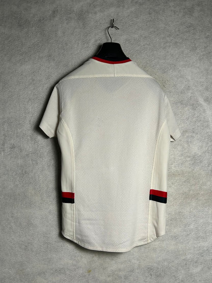 Nike Team Sports White V Neck - Medium