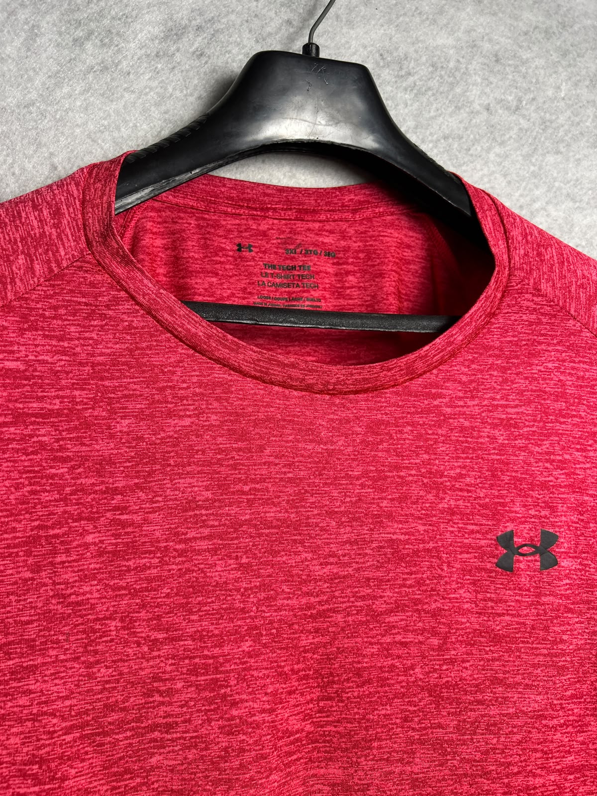 Under Armour The Tech Tee Red Round Neck - 3XL