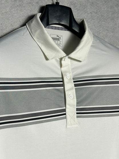 Puma White Polo - XXL