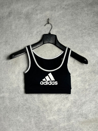 Adidas Black Sports Bra  - Large