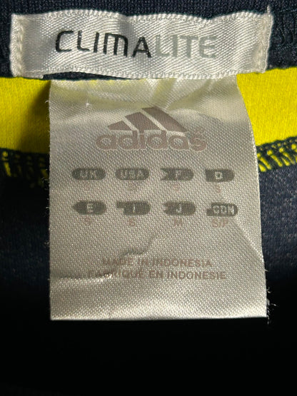 Adidas Blue And Yellow Climalite Round Neck - Nedium