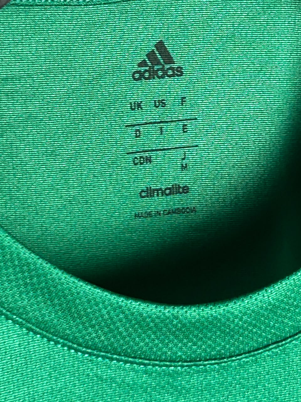 Adidas Climalite Green - Medium