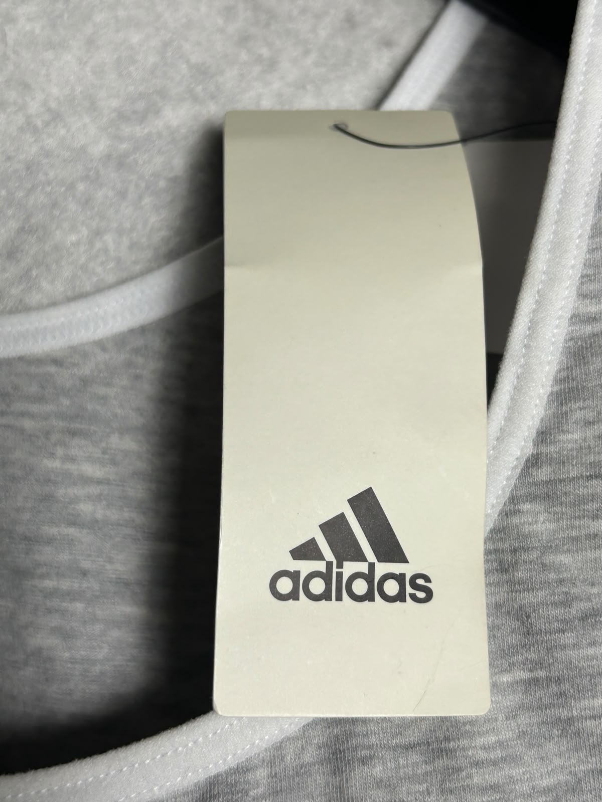 Adidas Grey Sports Bra - Large