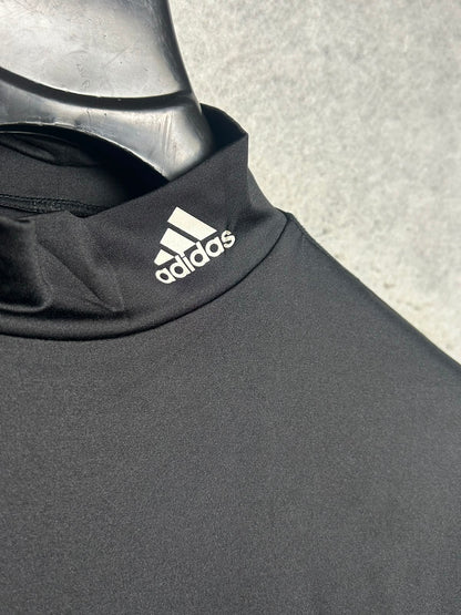 Adidas Full Sleeves Mock Neck - Large