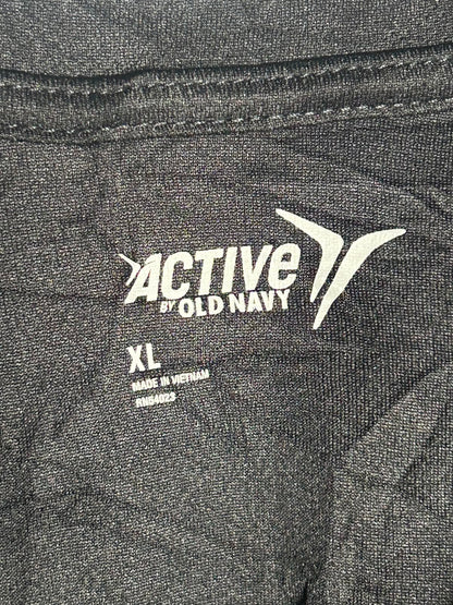 Active By Old Navy Black Round Neck - XL