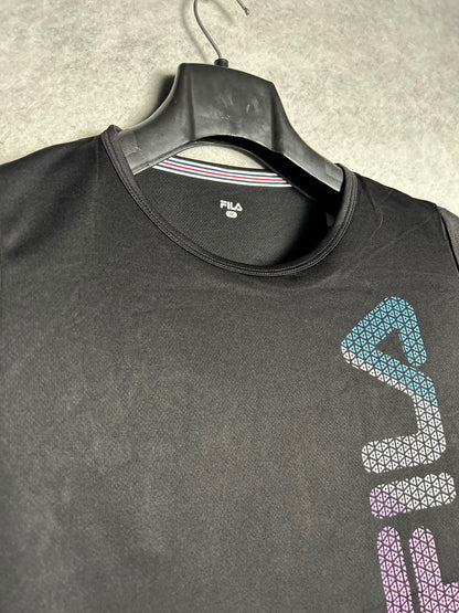 Fila Black Round Neck - Medium