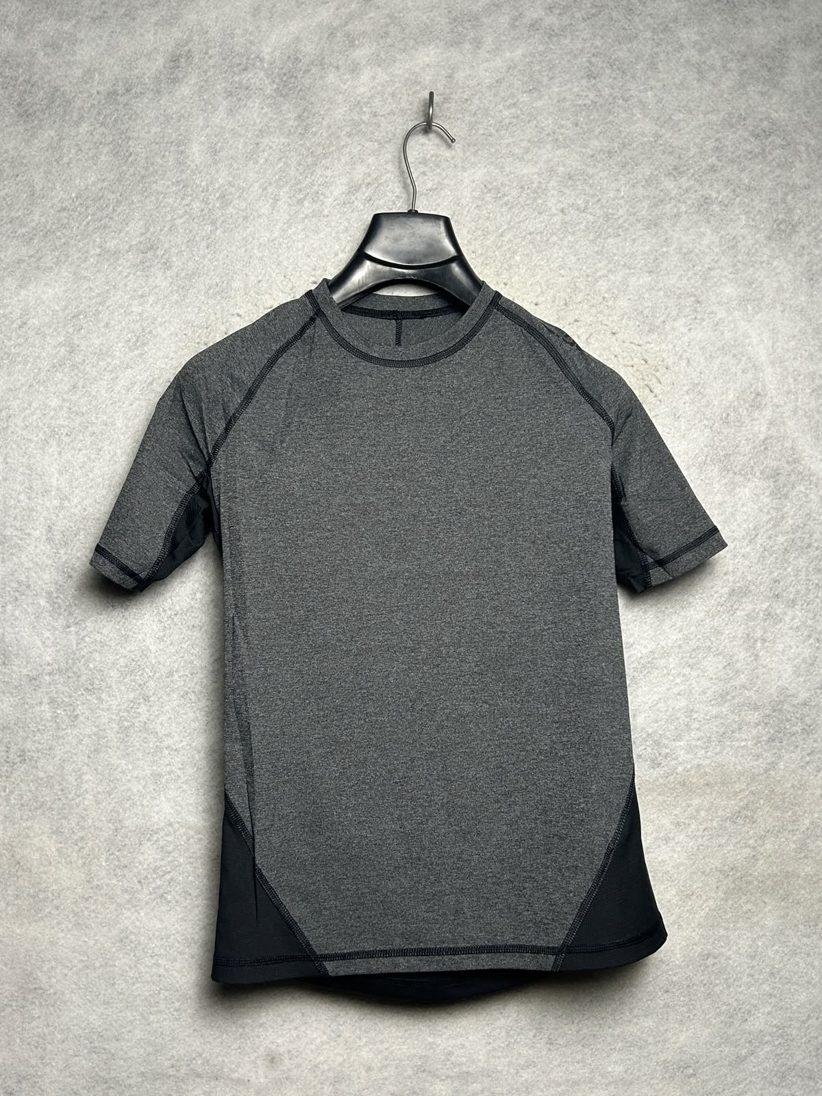 Adidas Black And Grey Round Neck - Small