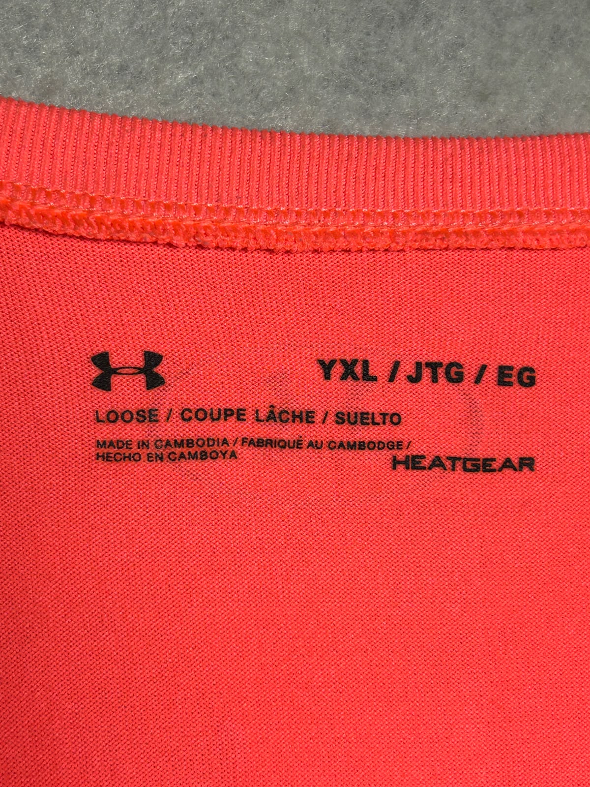 Under Armour Heat Gear Round Neck - YXL
