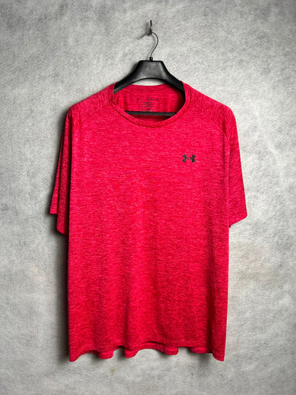 Under Armour The Tech Tee Red Round Neck - 3XL