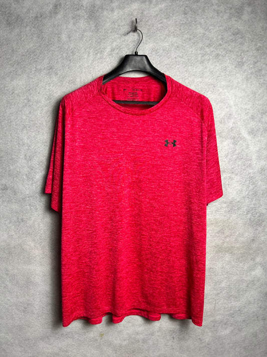 Under Armour The Tech Tee Red Round Neck - 3XL