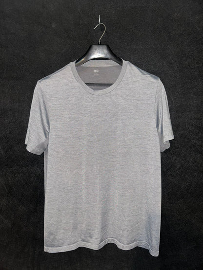 Uniqlo Grey Round Neck Shirt - Large