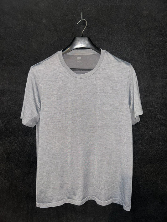 Uniqlo Grey Round Neck Shirt - Large
