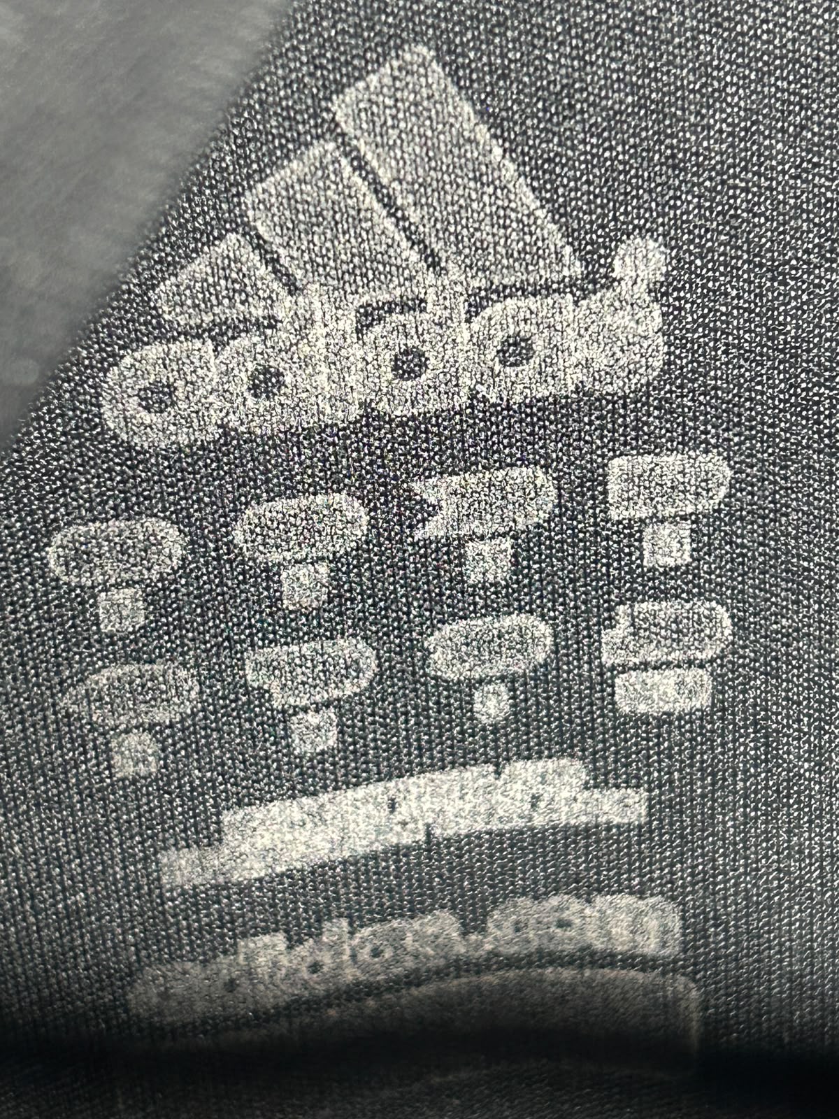Adidas Black Round Neck - Medium