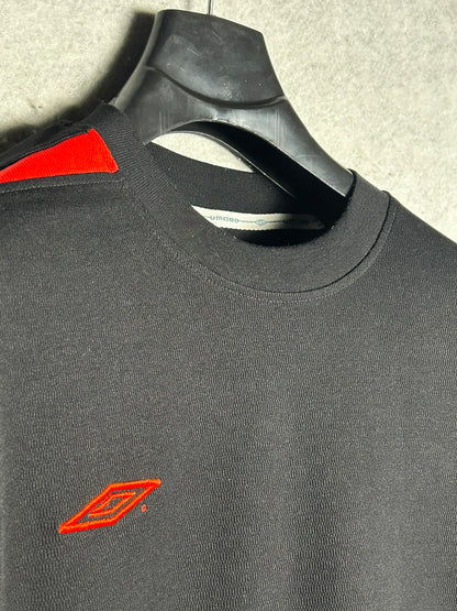 Umbro Black Round Neck - XL