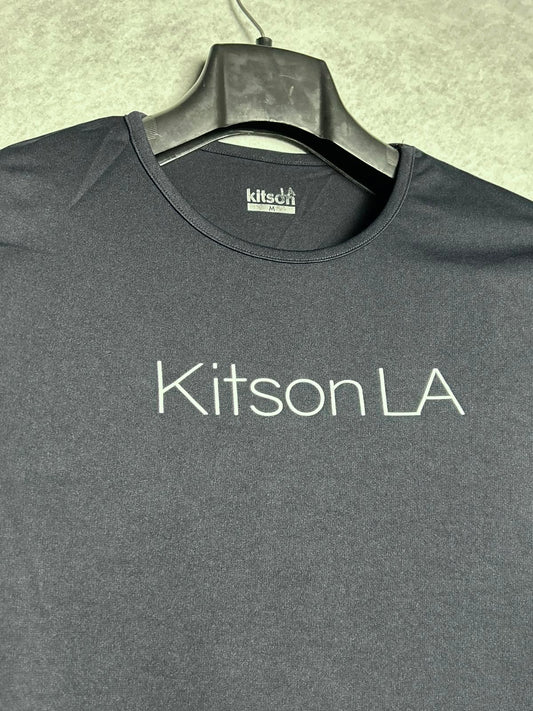 KitsonLA Black Round Neck - Medium