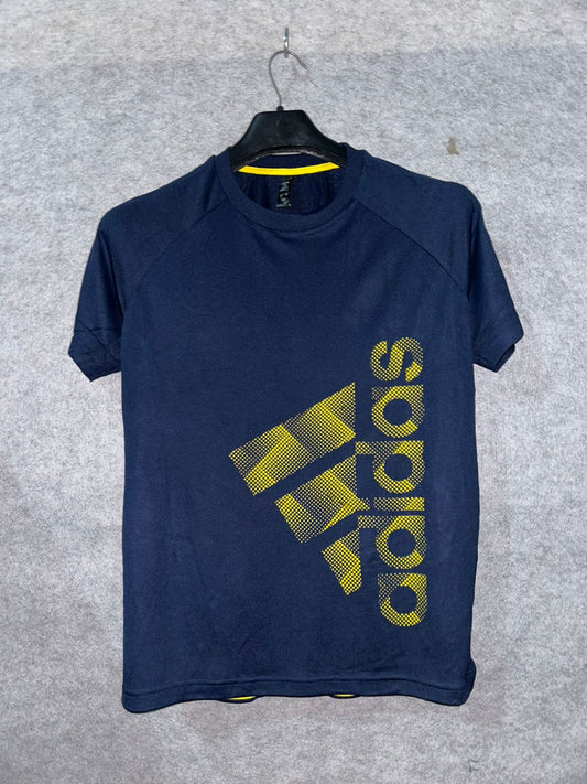Adidas Big Logo Round Neck Tee - Medium