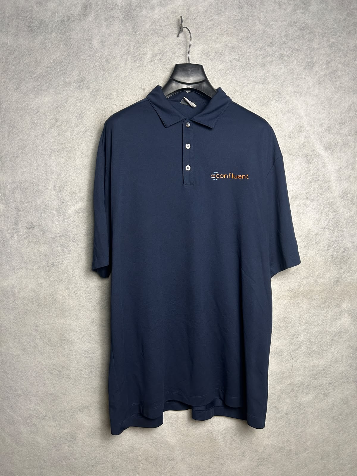 Nike Golf Dri Fit Blue Polo - XXL
