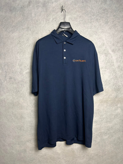 Nike Golf Dri Fit Blue Polo - XXL