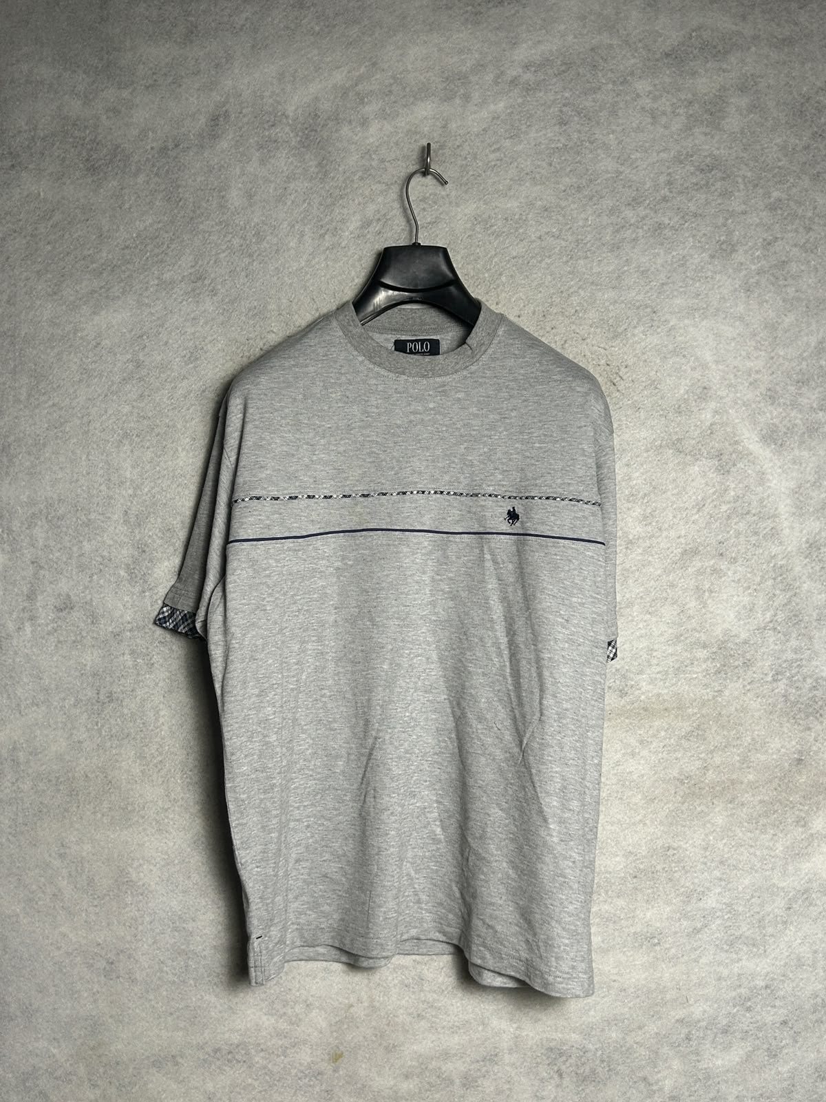 Polo Grey Round Neck - Large