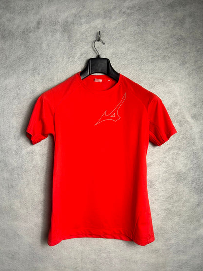 Mizuno Red Round Neck Tee - Medium