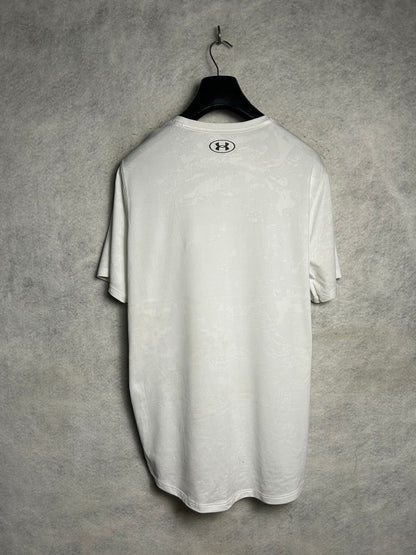 Under Armour White Round Neck - Large