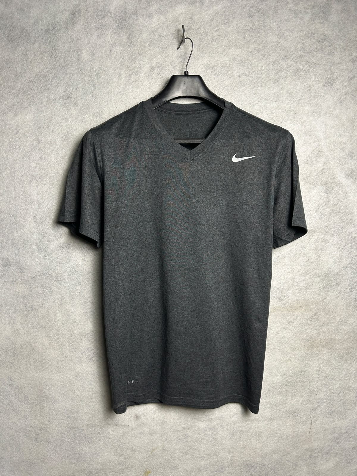Nike Grey Dri Fit Round Neck - Large