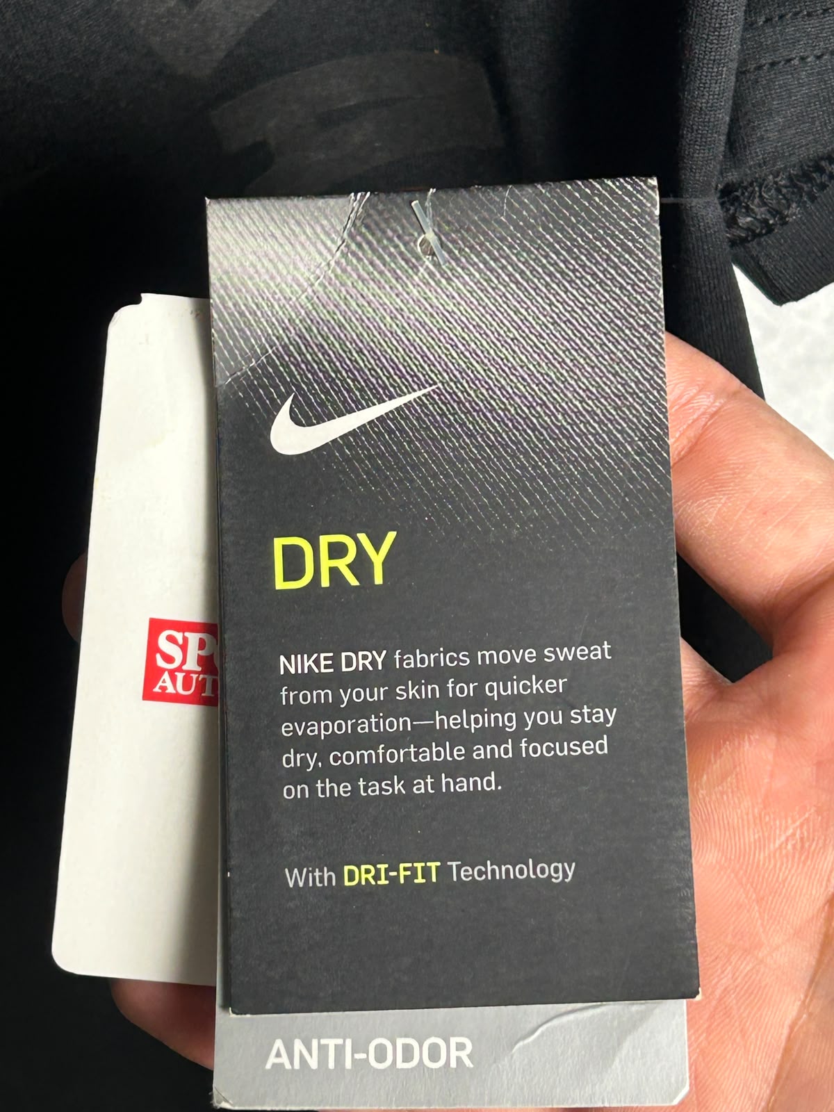 Nike Basketball Edition Black Dri Fit Round Neck - Small