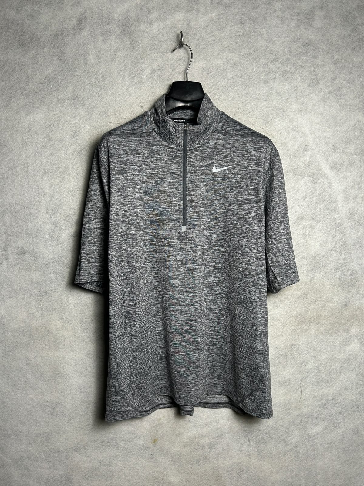 Nike Dri Fit Grey Half Zip - XL