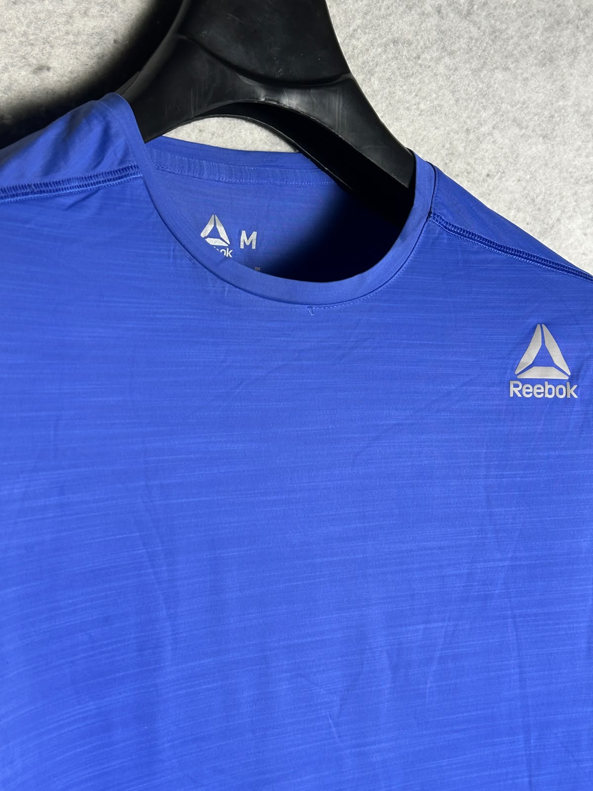 Reebok Blue Round Neck - Medium
