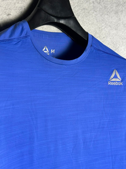 Reebok Blue Round Neck - Medium