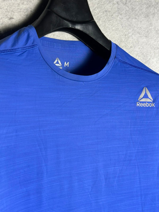 Reebok Blue Round Neck - Medium