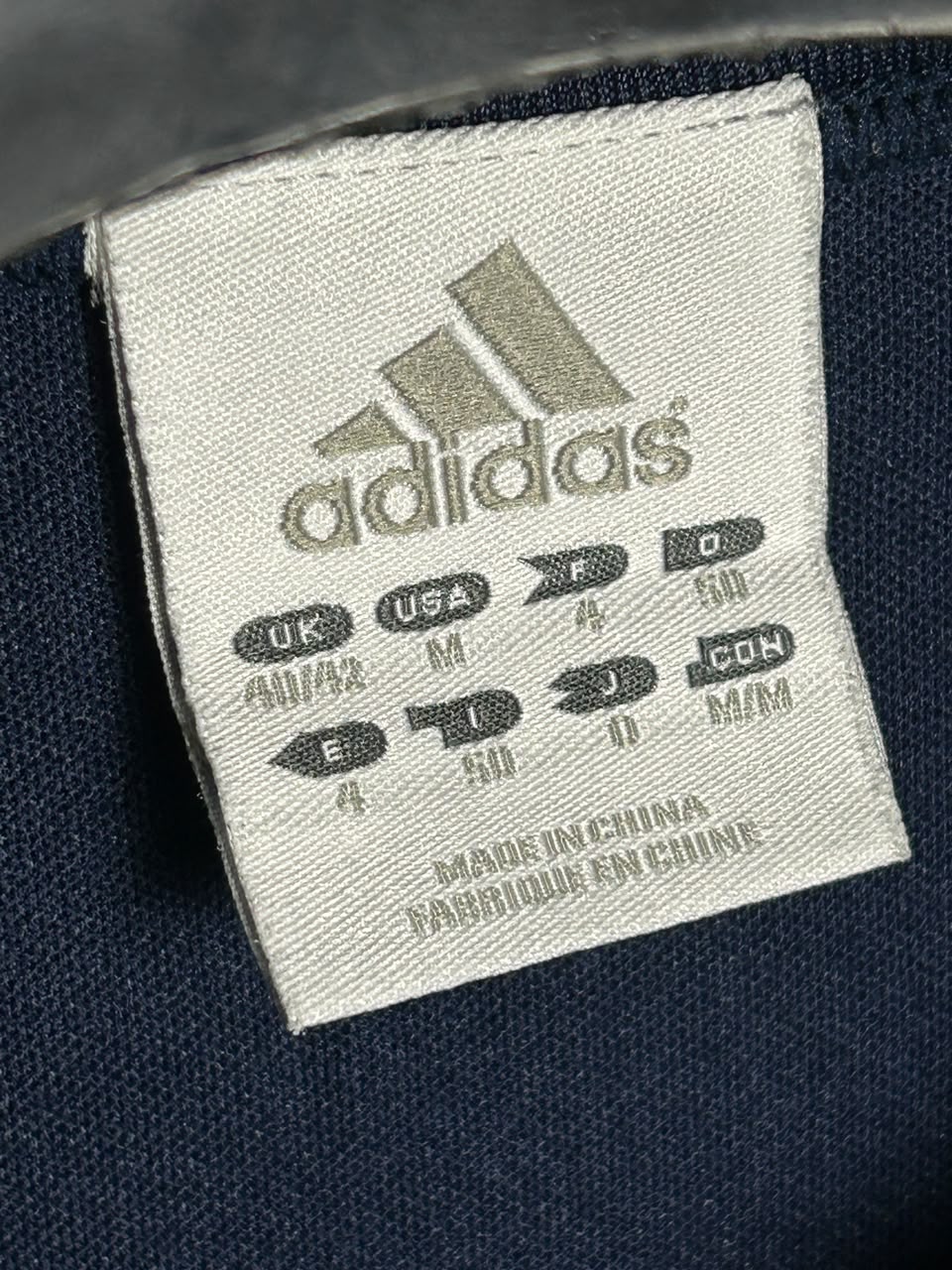 Adidas Blue Round Neck - Medium
