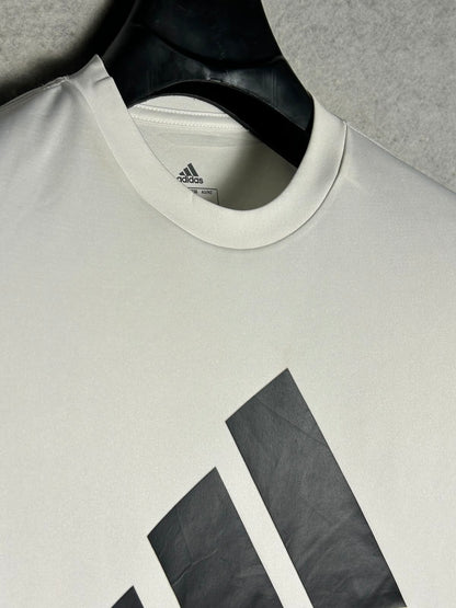 Adidas Big Logo White Full Sleeves - Small