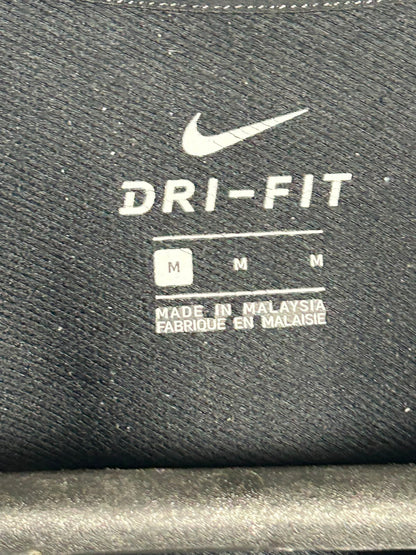 Nike Black Dri Fit V Neck  - Medium