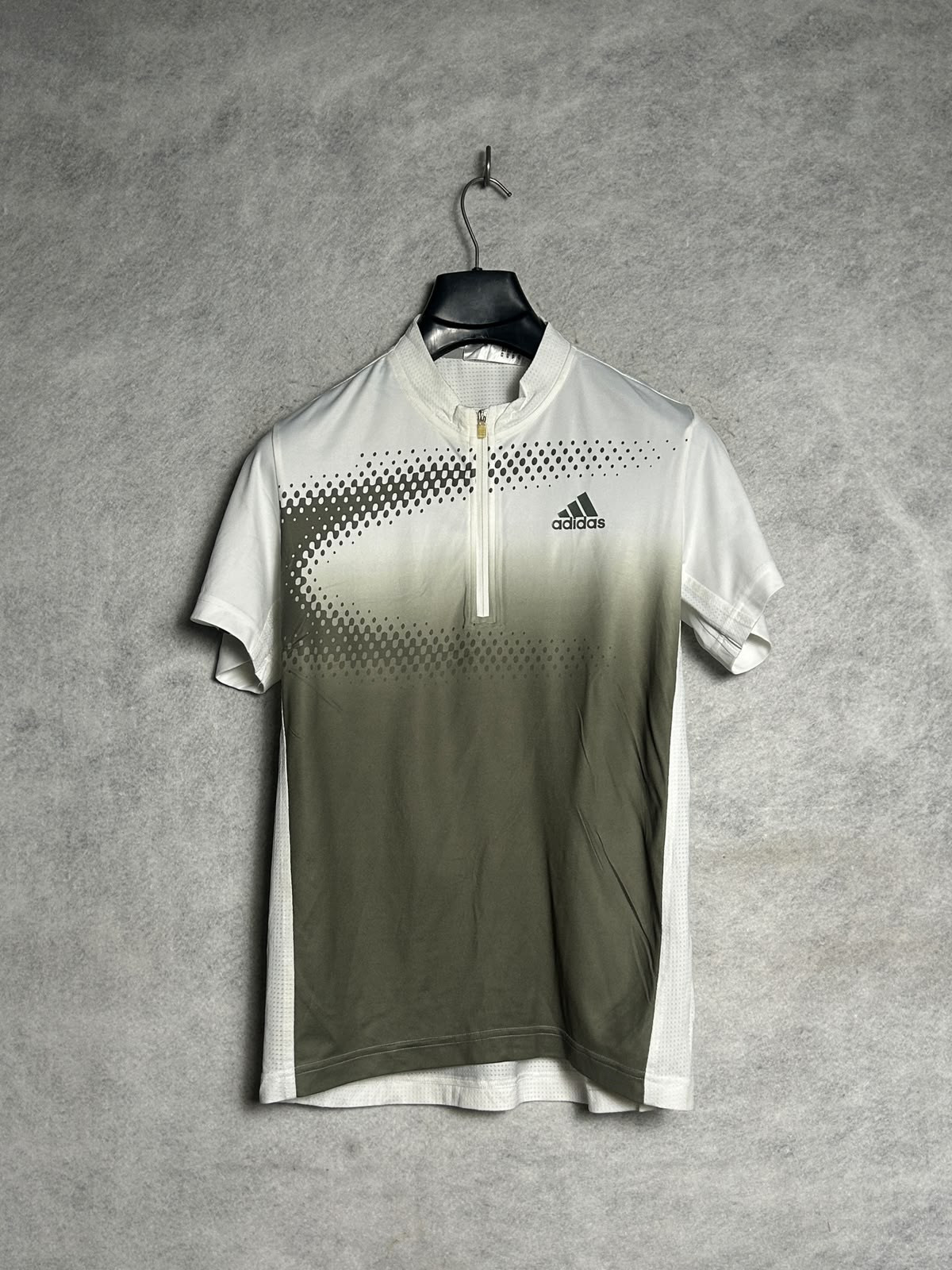 Adidas Half Zip White - Small
