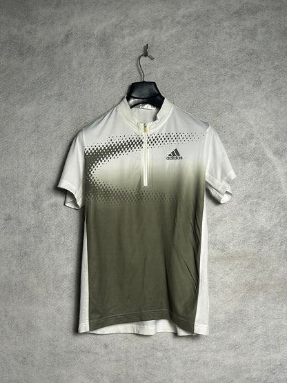 Adidas Half Zip White - Small