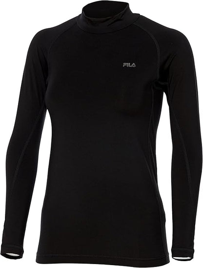 Fila Women's Sports Inner, Fleece-Lined, High Neck, Compression