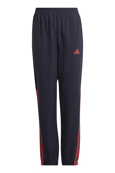 Adidas IZB52 Kids Woven Set Up Jersey Top and Bottom Set