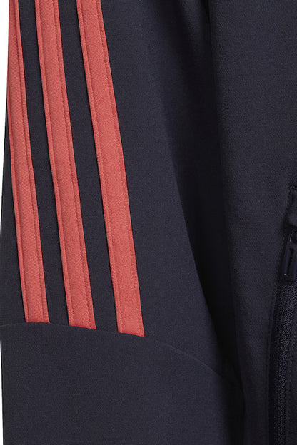 Adidas IZB52 Kids Woven Set Up Jersey Top and Bottom Set
