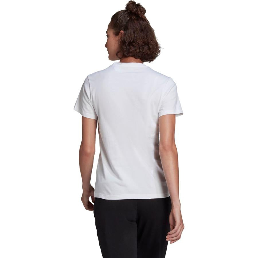 Adidas Essentials Logo Short Sleeve T-Shirt, Women's, Heavyweight Cotton, 46361 GL0649